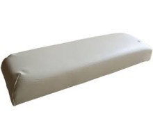 Підлокітник для майстра прямокутний лакованний білий 12х29см