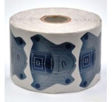 Syper Сrystal Форма для нарощ.нігтів "Овал" синя+сіра /30шт.