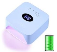 Лампа для манікюру Cordless S 50 бездротова з батареєю, акумулятор, USB , 54 вт
