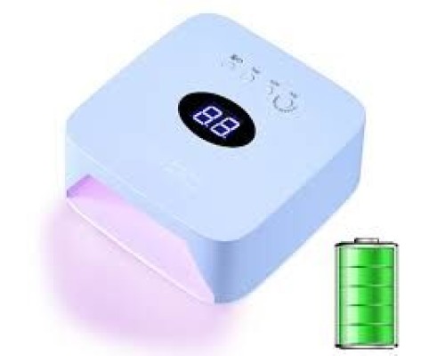 Лампа для манікюру Cordless S 50 бездротова з батареєю, акумулятор, USB , 54 вт