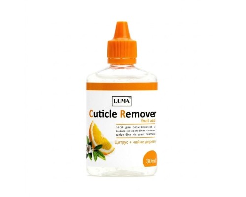 Ремувер для кутикули Luma  "Цитрус+чайне дерево " 30 мл.