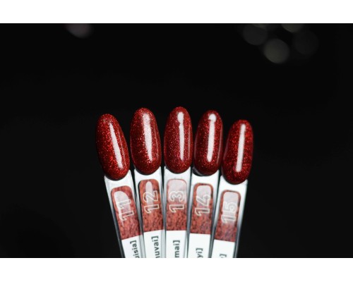 Luma №015 Tone of love [Liuby] gel polish 10ml (червона колекція)
