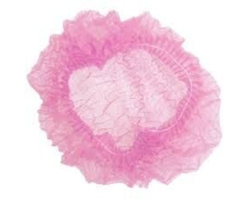 Шапочка мед. на одній резинці Polix (10 шт/пач) зі спанбонду Колір: ассортимент