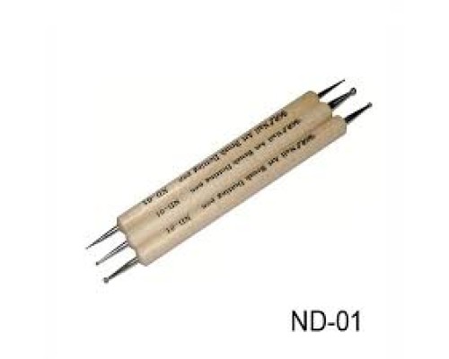 ДОТС для дизайну нігтів двосторонні /дерево