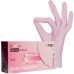 MediOk.Рукавички нітрилові , нестерильні,ROSE SAPPHIRE, розмір S (без пудри, колір рожевий)