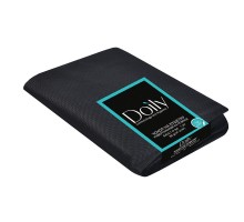Чохол на кушетку з резинкою універсальний Doily 0.8*2.1(1шт/пач)зі спанбонду 80г/м2Колір:чорний