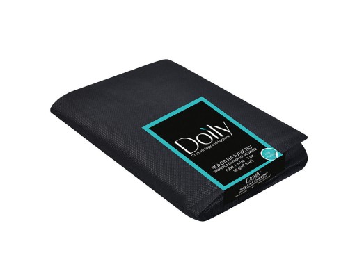 Чохол на кушетку з резинкою універсальний Doily 0.8*2.1(1шт/пач)зі спанбонду 80г/м2Колір:чорний