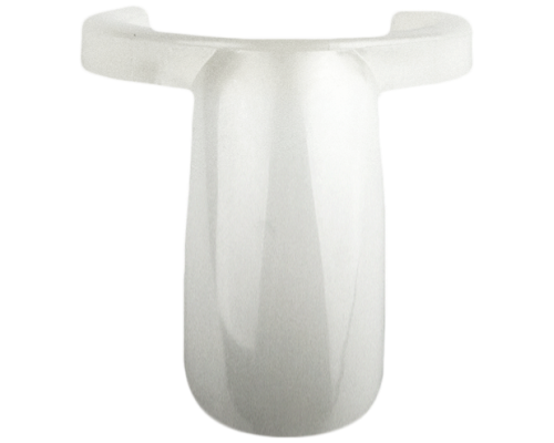 Тіпси для манікюру з кріпленням на бутилочку для демонстрації гель лаку 50шт