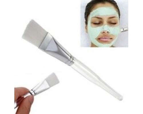 Пензлик для нанесення масок та парафіну,прозора ручка