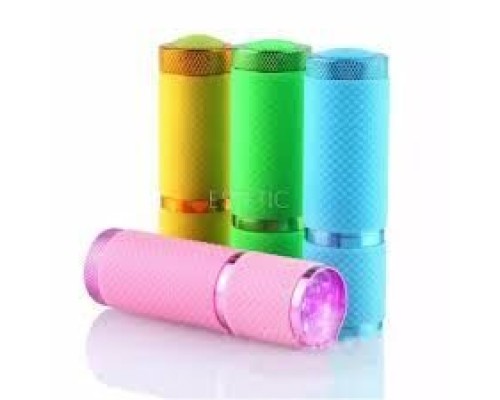 Лампа-ліхтарик LED/UV на батарейці