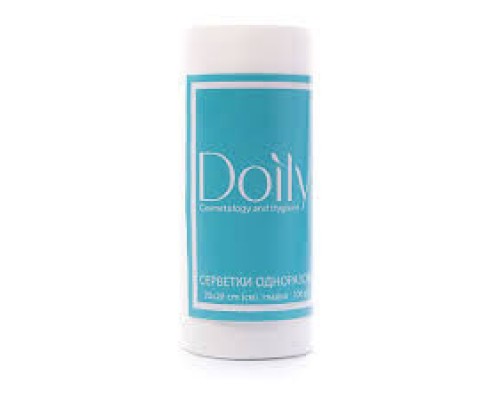 Рушники в рулоні Doily® 40х70 см (100 шт/рул) зі спанлейсу 40 г/м2 Текстура:гладка