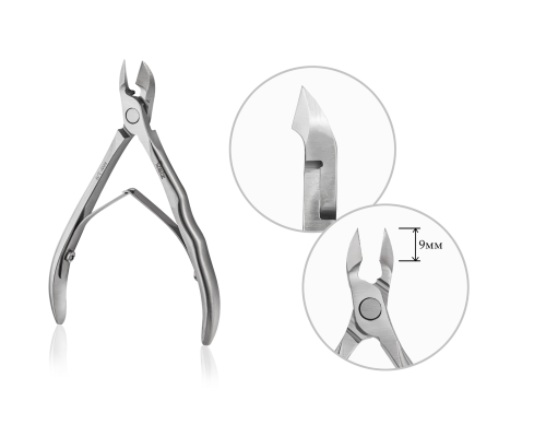 Raiz Кусачки професійні для шкіри WORK NW-1/9	1 size 9 мм
