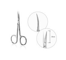 Raiz  Ножниці професійні для кутикули WORK form 1 size M