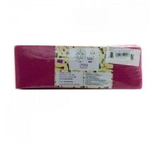 Смужки для депіляції одноразові Panni Mlada 7х22см (100шт/уп.)  Колір:малиновий