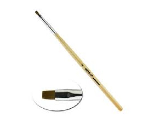 Пензлик для моделювання нігтів гелем №1 Mileo прямий