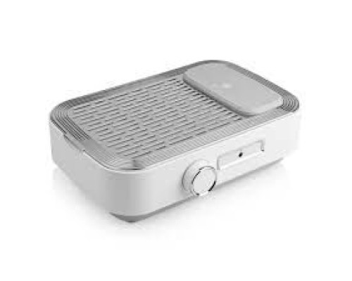 Витяжка для манікюру з НЕРА фільтром BUCOS CYCLONE V3 на 100W Біла з акамулятором