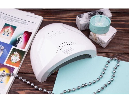 LED+UV SUNUV SUN 1 48W White лампа біла діоди 3покоління-кварцеві діоди(оригінал,1 рік гарантія)