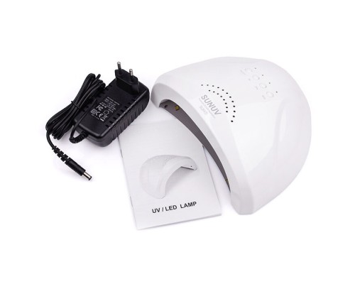 LED+UV SUNUV SUN 1 48W White лампа біла діоди 3покоління-кварцеві діоди(оригінал,1 рік гарантія)