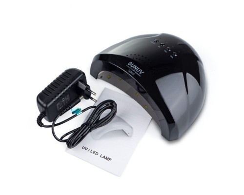 LED+UV SUNUV SUN 1 48W Black лампа чорна діоди 3покоління-кварцеві діоди(оригінал,1 рік гарантія)