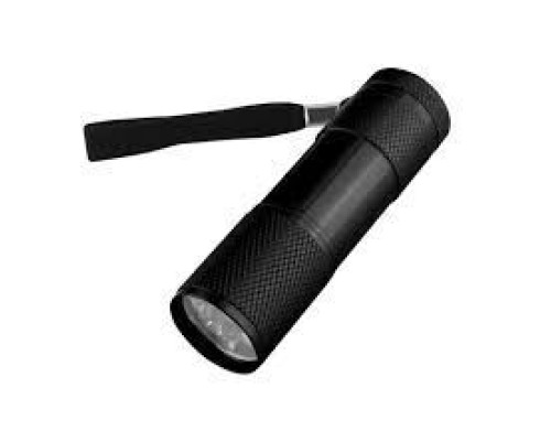 Лампа-ліхтарик LED/UV на батарейці+штамп