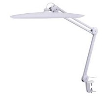 Лампа безтіньова для освітлення робочого місця на струбцині