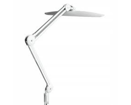 Лампа безтіньова для освітлення робочого місця на струбцині