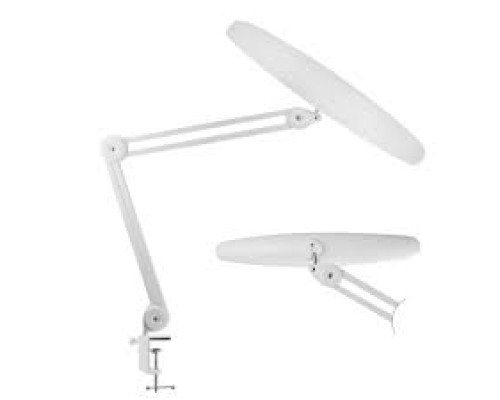 Лампа безтіньова для освітлення робочого місця на струбцині