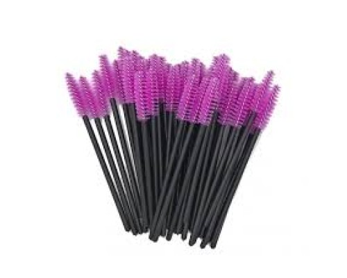 Щіточка нейлонова для вій та брів(50шт/уп)