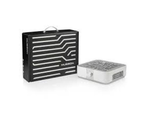 BUCOS Musson X3 silver витяжка для манікюру з hepa фільтром 72вт.,срібна