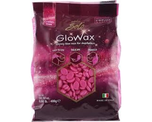 ItalWax Віск у гранулах Glow Wax Рожева Вишня 400г