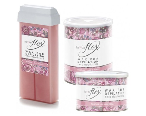 FLEX ItalWax Кремова троянда (Rose Oil) (ш/р), 100 мл