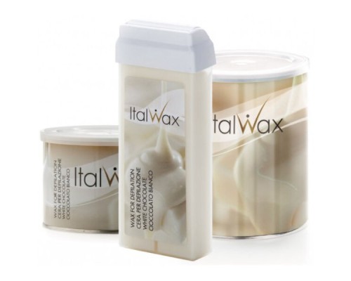 ItalWax Білий шоколад Класика (ш/р),касетний віск 100 мл