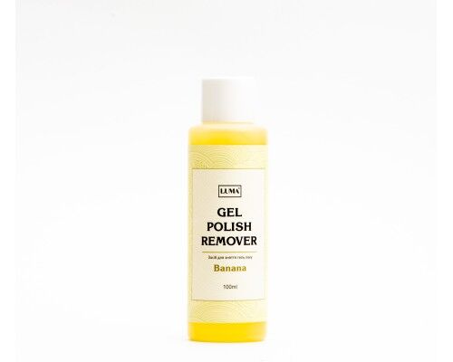 Gel polish remover Luma 100ml "Banana"