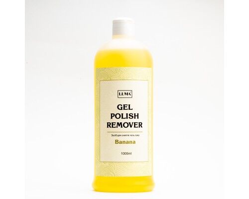 Gel polish remover Luma 1000ml "Banana"