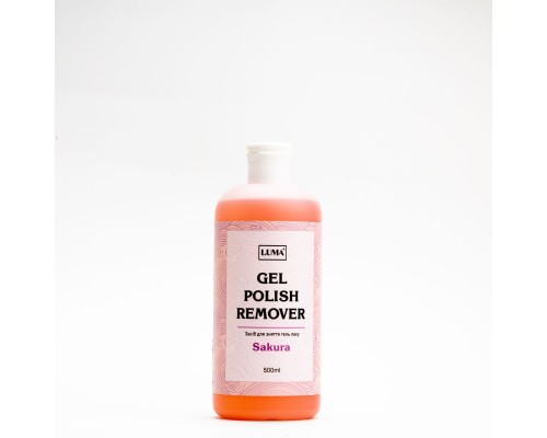 Gel polish remover Luma 500ml "Sacura"