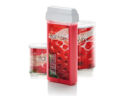 ItalWax Полуниця Класика ItalWax (ш/р),касетний віск 100 мл