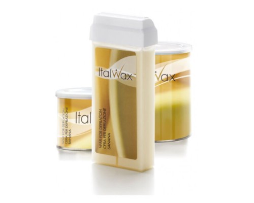 ItalWax Банан Класика (ш/р), касетний віск100 мл
