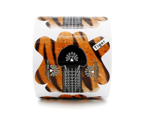 Форми для нарощування нігтів GLOBAL FASHION 30шт/уп. Tiger