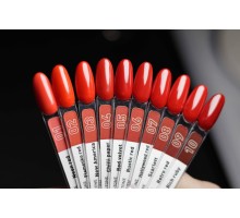 Luma №010 Lipstic tone Rich ruby gel polish 10ml (червона колекція)