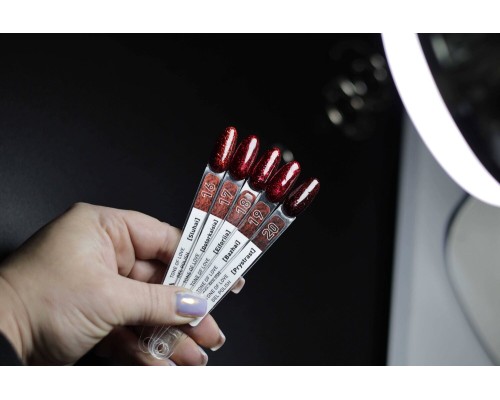 Luma №016 Tone of love [Sluhai] gel polish 10ml (червона колекція) Hema/TPO free