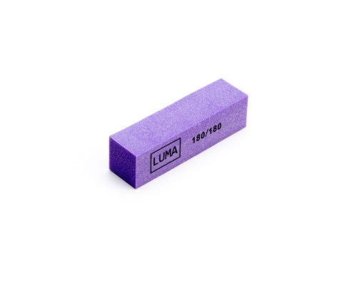 Luma баф для нігтів 180/180 (бузковий колір)