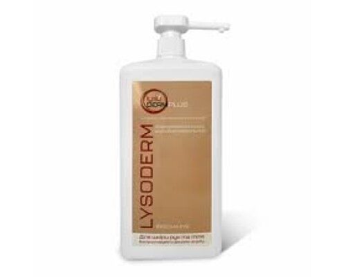 Крем косметичний для шкіри рук та тіла антибактеріальний "Лізодерм плюс"Lisoderm hlus)1000 мл