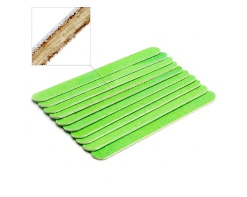 Luma Пилки для манікюру 50шт/уп (пилка100/180 зелений колір)