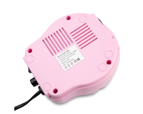 Фрезер BUCOS ZS-601 PRO Pink  (35000/45W) укр. посібник (+ 6 покращених фрез), 3 міс.гарантія