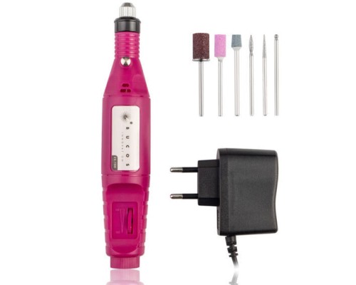 Фрезер BUCOS ZS-100 Pink (20000) український посібник (+ 6 покращених фрез),