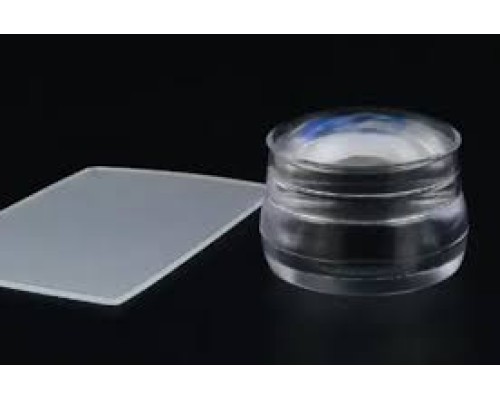 Штамп  силіконовий для стемпінгу  3502 (прозорий, круглий)