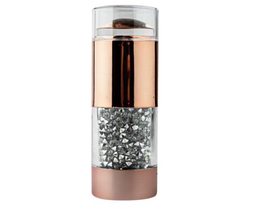 Штамп  силіконовий для стемпінгу з декором (стрази)