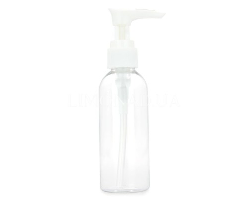Пляшечка прозор. 100мл. с дозатором