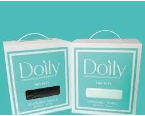 Рушники в коробці Doily® INFINITY 40х70 см 20 шт  Колір: чорний