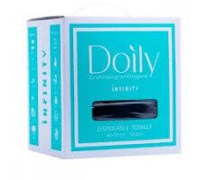 Рушники в коробці Doily® INFINITY 40х70 см 10 шт Колір: чорний
